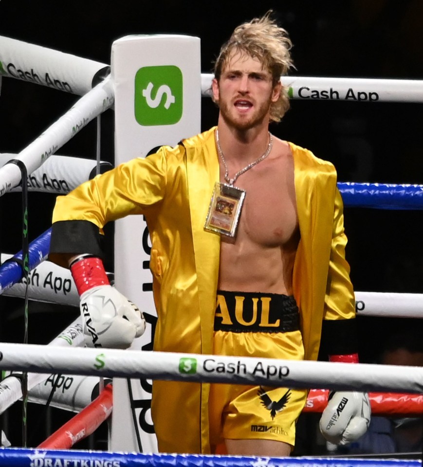 Logan Paul went the distance with Floyd Mayweather in his last fight