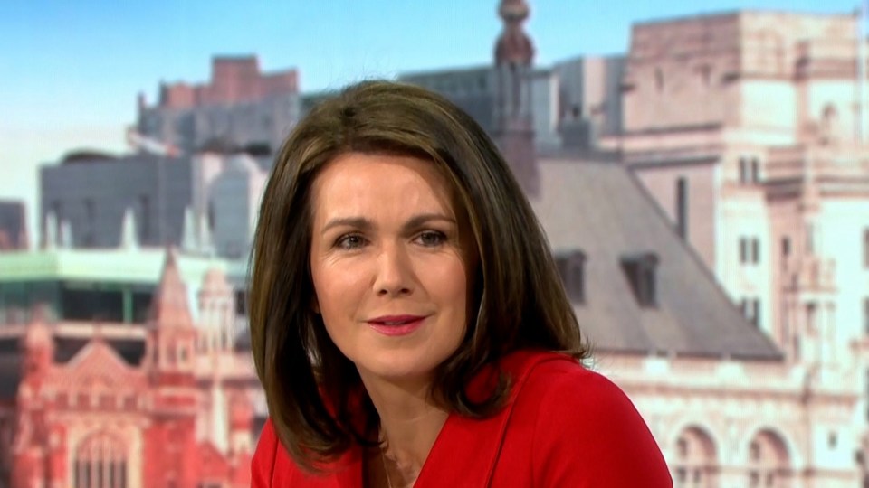 Susanna Reid accidentally swore on Good Morning Britain