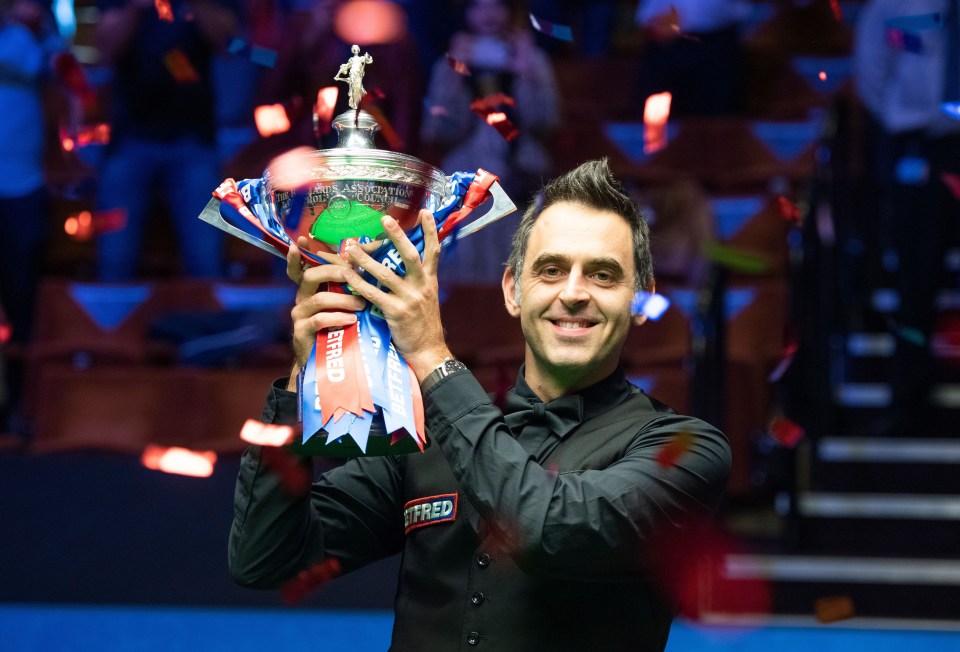 O'Sullivan is a six-time world champion