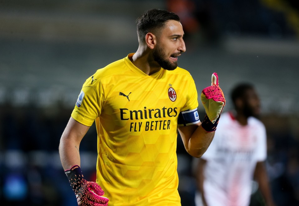 Gianluigi Donnarumma played 251 times for AC Milan