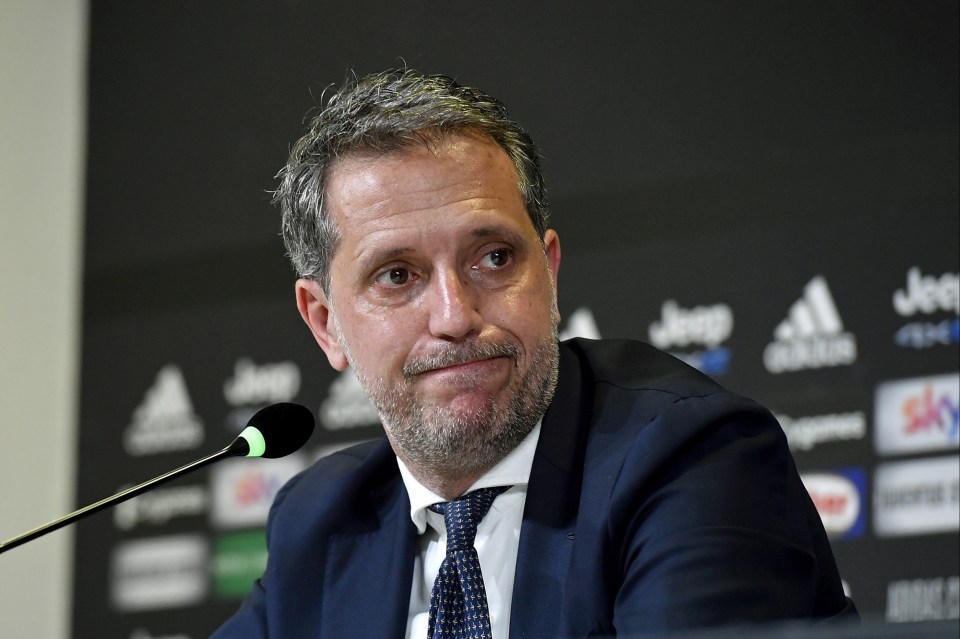 Fabio Paratici will oversee Spurs' footballing operations