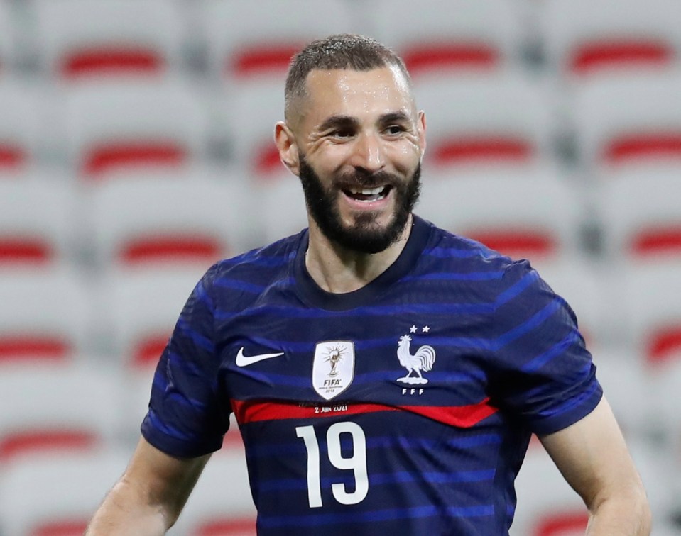 Karim Benzema made his first international appearances in six years