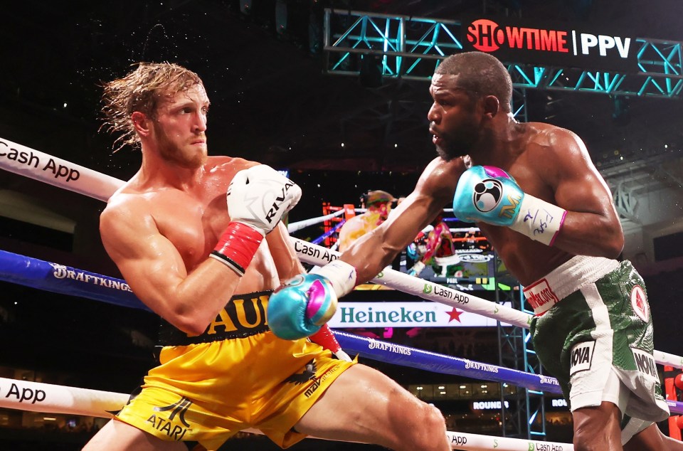 Logan Paul has called for a rematch with Floyd Mayweather