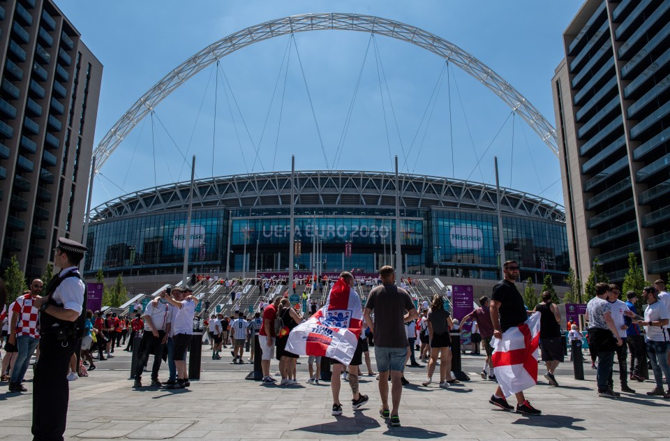 Uefa have threatened to move the semi-finals and final from London to Budapest