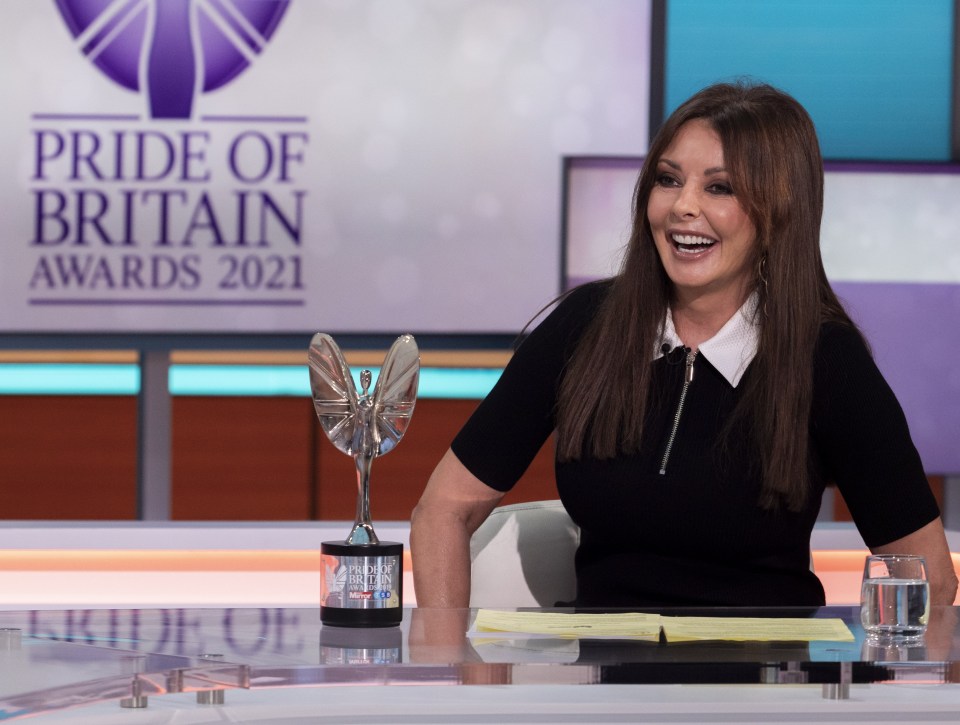 Carol Vorderman Good Morning Britain today