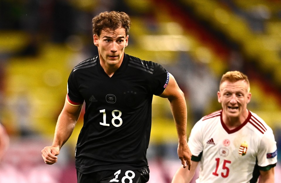 Lucas Goretzka could be in line for a place in Joachim Low's starting 11 against England