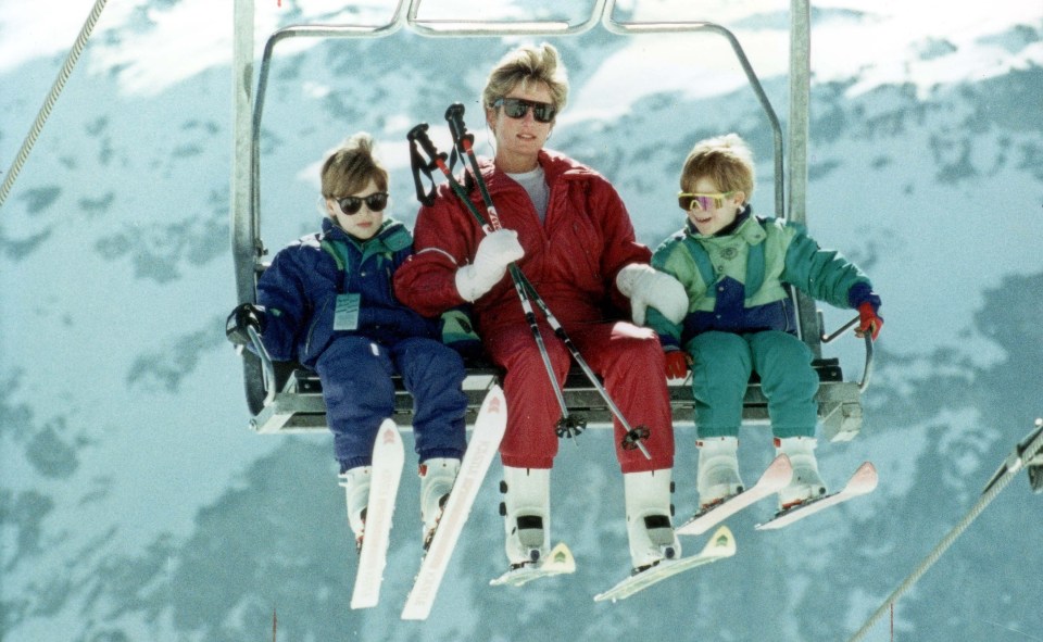 Princess Diana, pictured with William and Harry, would have been 60 today had she not died tragically in 1997