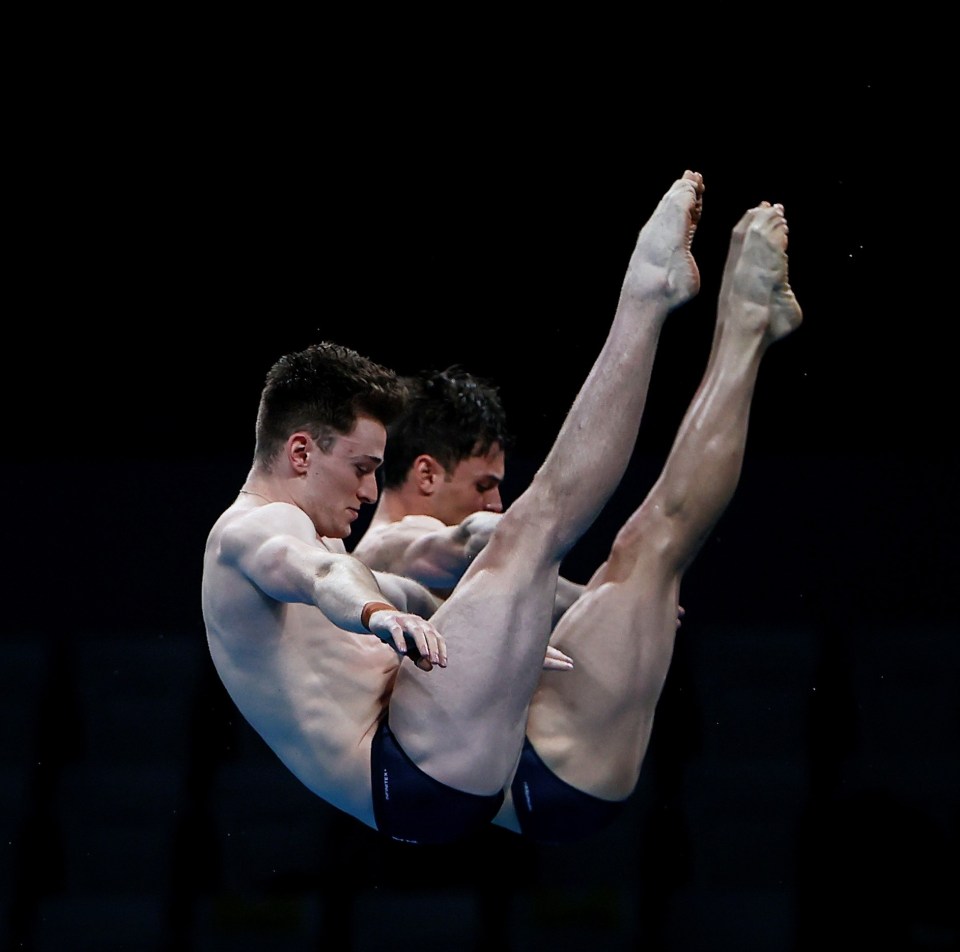 Tom Daley and Matty Lee stunned in the 10m synchronised diving