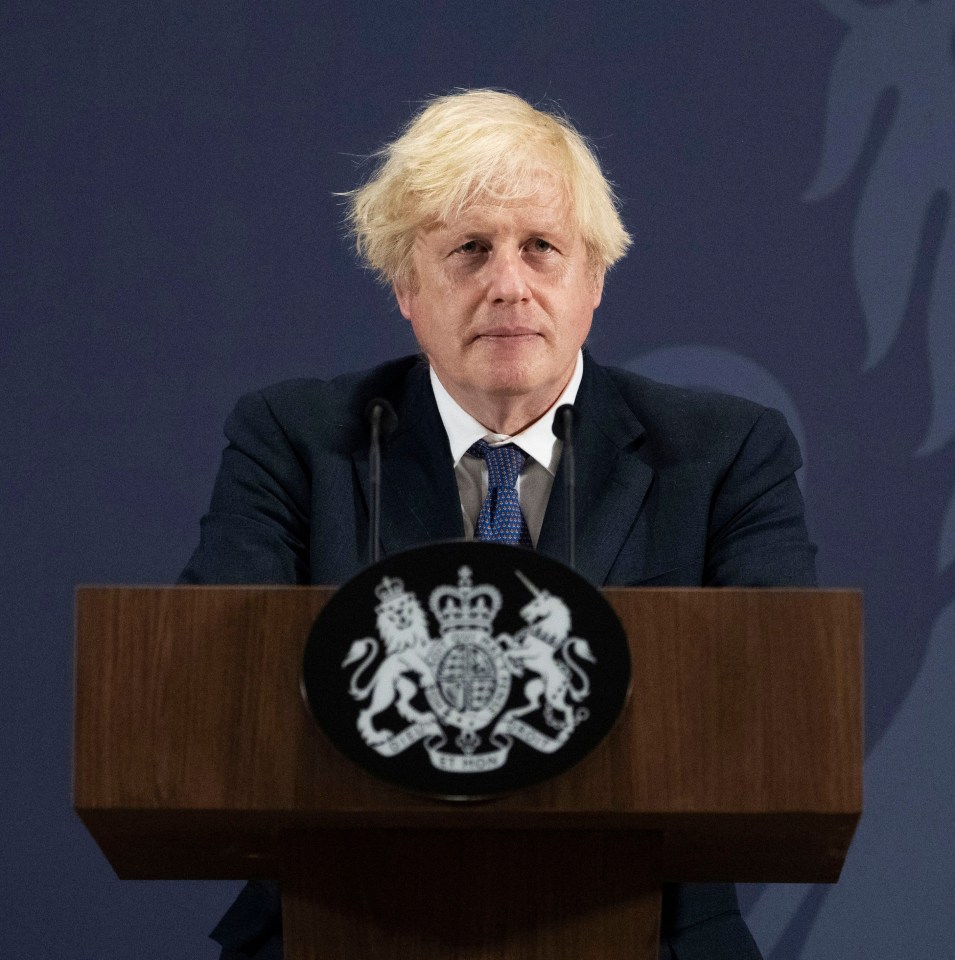 Boris Johnson and his  Cabinet face a Covid crisis after Health Secretary Sajid Javid tested positive for the virus.