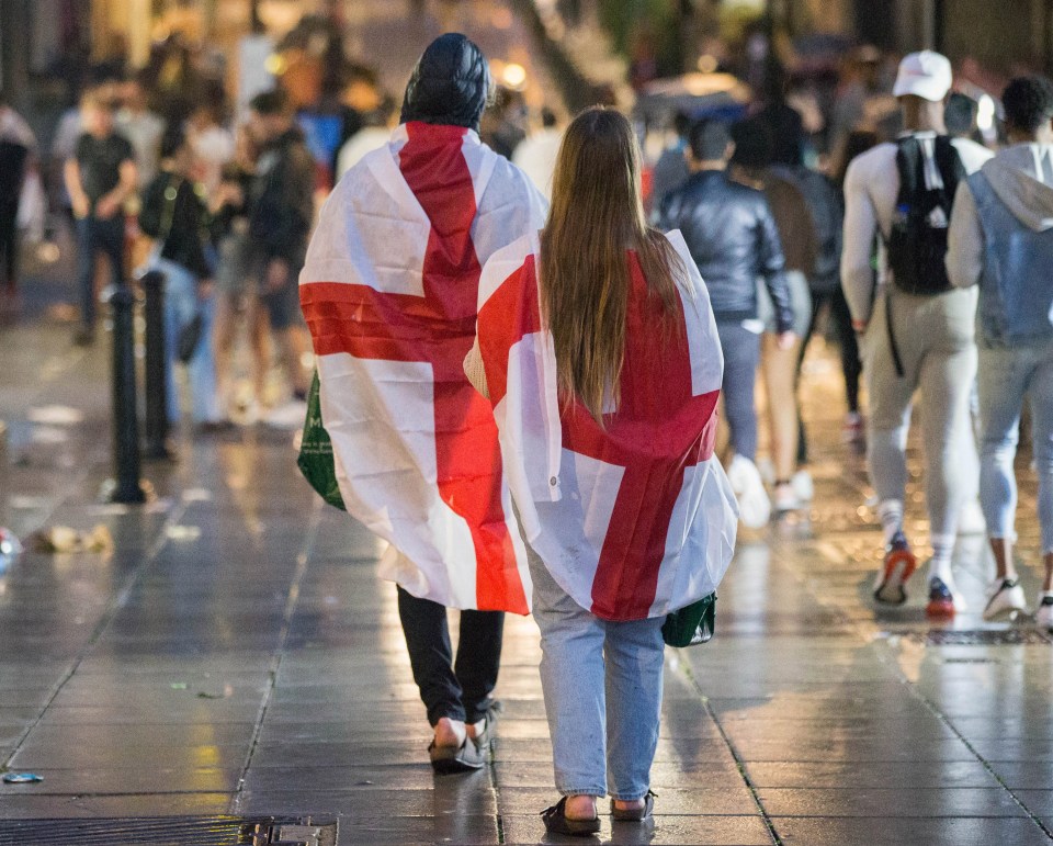 England fans were heartbroken after the Lions' defeat - but the vast majority have been hugely supported of the young team