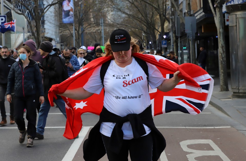 Protesters gather in cities across Australia to demonstrate against lockdown