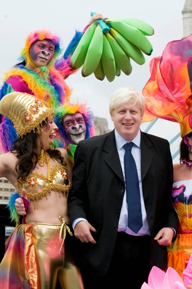 Boris Johnson launches Thames Festival 2008 as Mayor of London