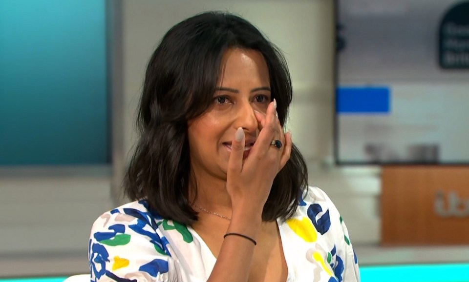 Ranvir Singh was also overcome with emotion on today's show