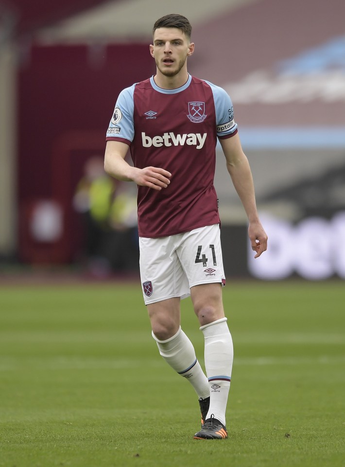 But the Hammers are looking to use some of Anderson's significant wages to tie Declan Rice down to a lucrative new contract