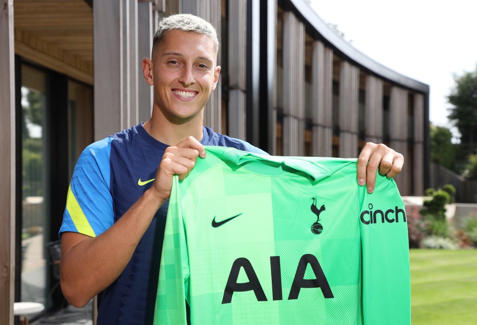 Pierluigi Gollini is Spurs' second signing of the summer as they look to provide cover to Hugo Lloris following the departure of Paulo Gazzaniga