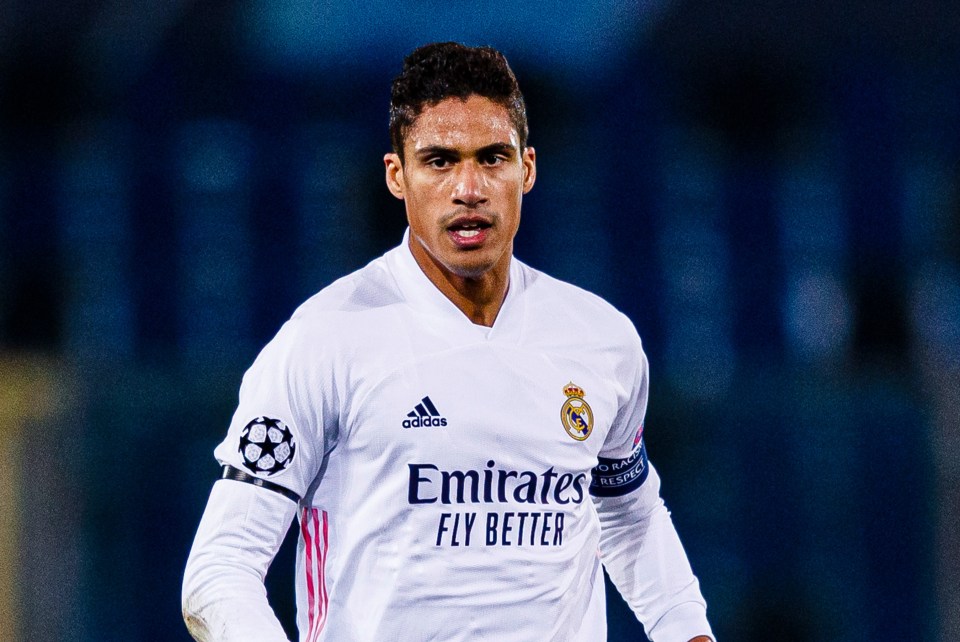 Raphael Varane is a big target for Manchester United