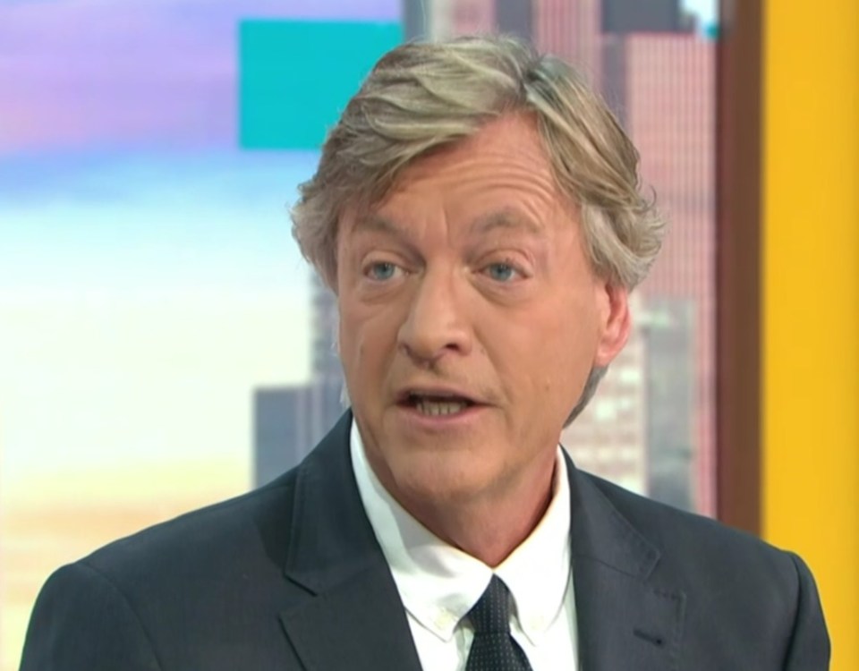 Good Morning Britain host Richard Madeley branded the Covid mask-wearing rules 'a shambles' today