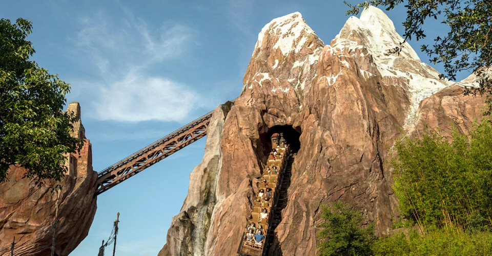 Peak thrills: scale 199ft on Expedition Everest – Legend of the Forbidden Mountain at Disney’s Animal Kingdom Theme Park