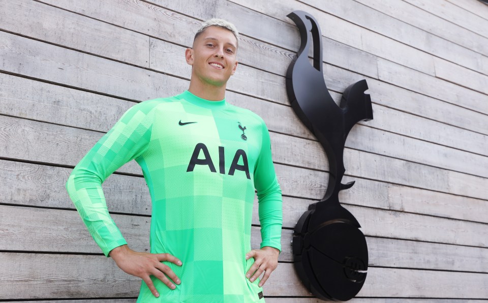 The 26-year-old has arrived at Spurs on an initial season-long loan