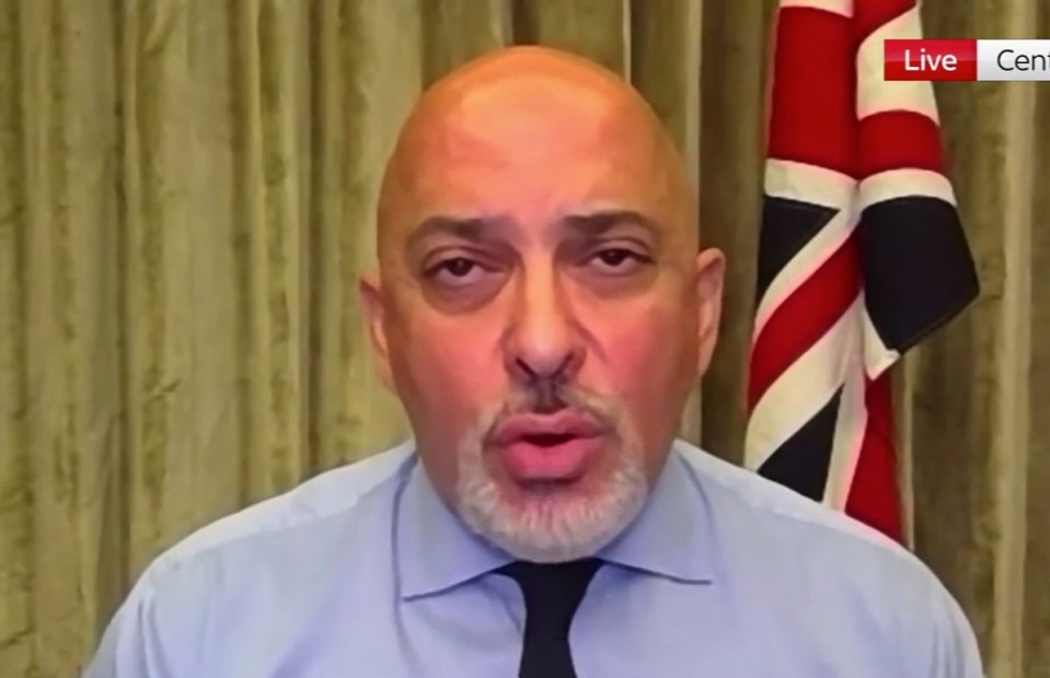 Nadhim Zahawi stressed the government was “doing the right thing” by lifting all Covid measures today