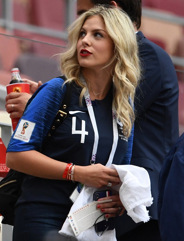 French Wag Camille Tytgat is the wife of new Man Utd signing Raphael Varane