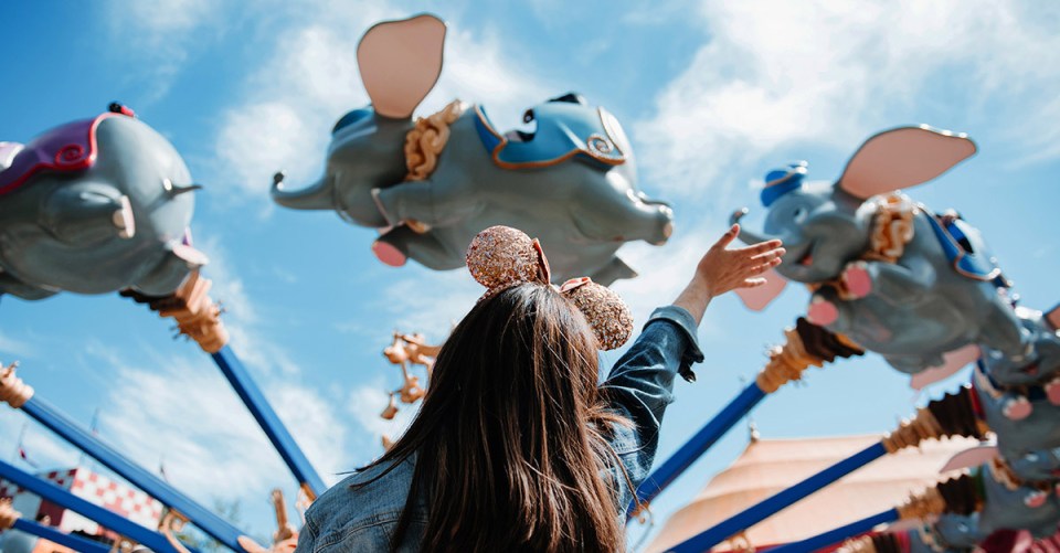 Timeless fairytales: Magic Kingdom Park is home to classic rides including Dumbo the Flying Elephant