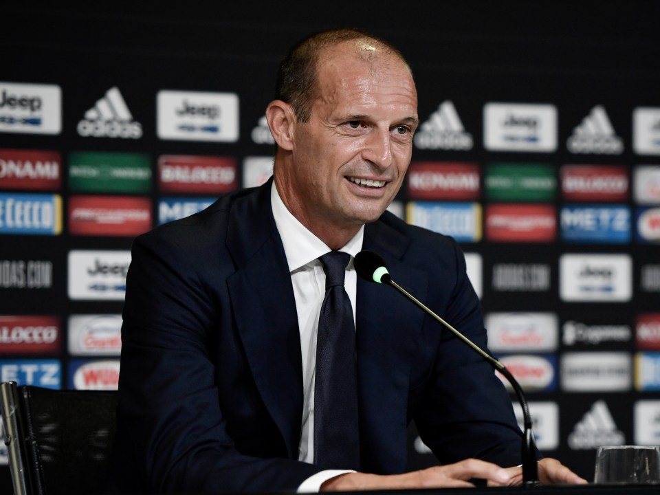 Returning Juventus boss Max Allegri will NOT give the 34-year-old the captaincy