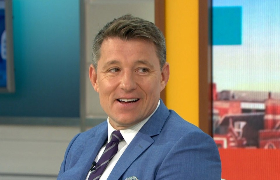 Ben returned to Good Morning Britain today