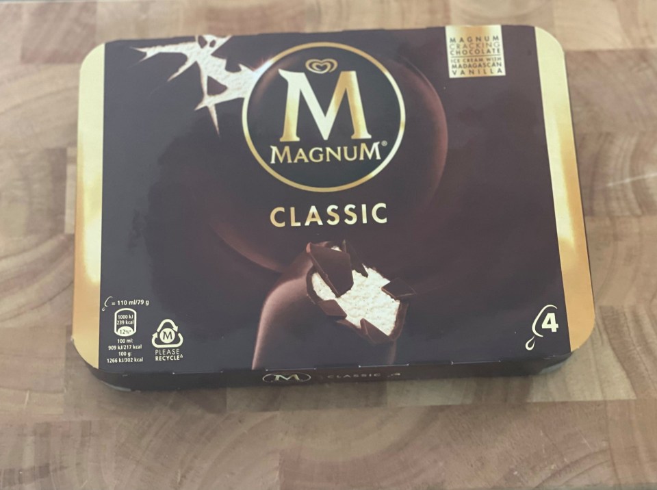 Nothing beats the taste of a Magnum on a hot day...or does it