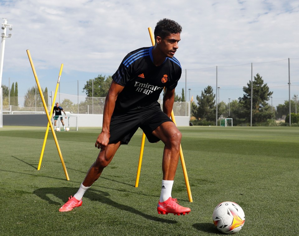 Real Madrid defender Raphael Varane, 28, has been linked with Manchester United