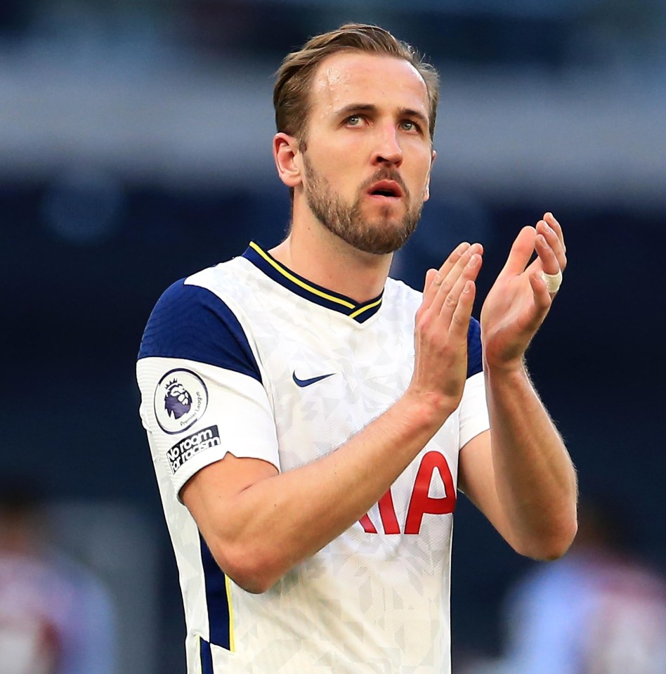 Totenham's England striker Harry Kane has been linked with Chelsea, Manchester United and Premier League champions City