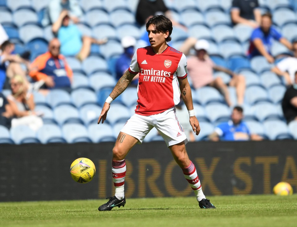 Inter Milan admit they are following Arsenal defender Hector Bellerin