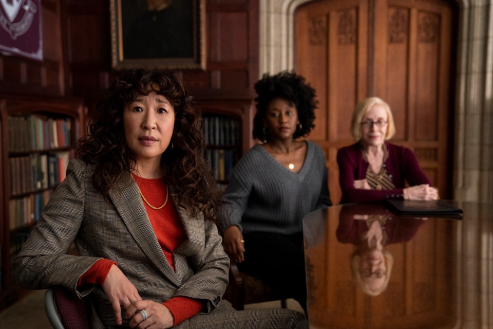 Holland Taylor (right) joins Sandra in The Chair cast