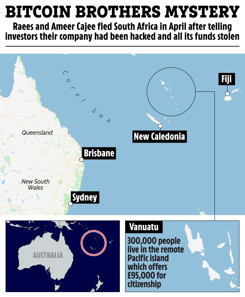 Foreigners can buy Vanuatu citizenship for £95,000 a pop