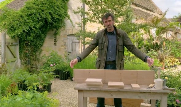 Adam Frost presenters Gardeners' World on BBC Two