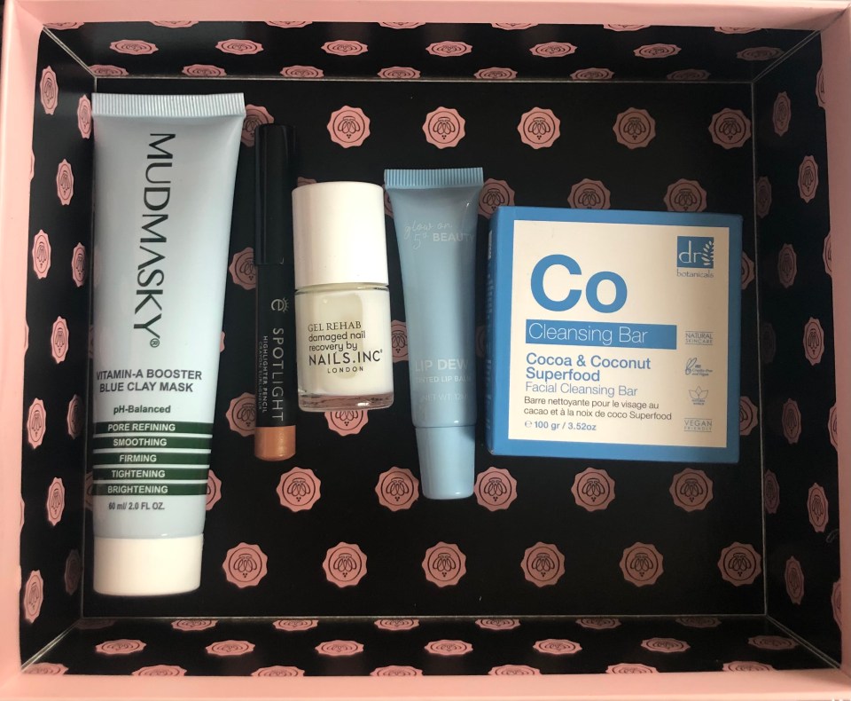 We discovered new brands in our Glossybox