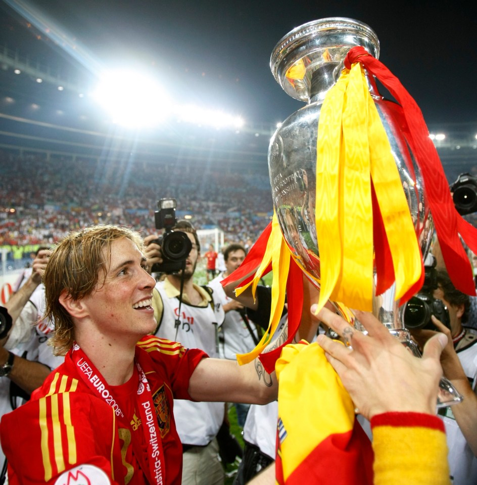 Fernando Torres was the match-winner in the Euro 2008 final for Spain