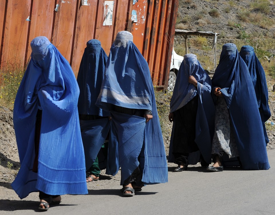 Women have been banned from leaving the house without a relative in parts of Afghanistan