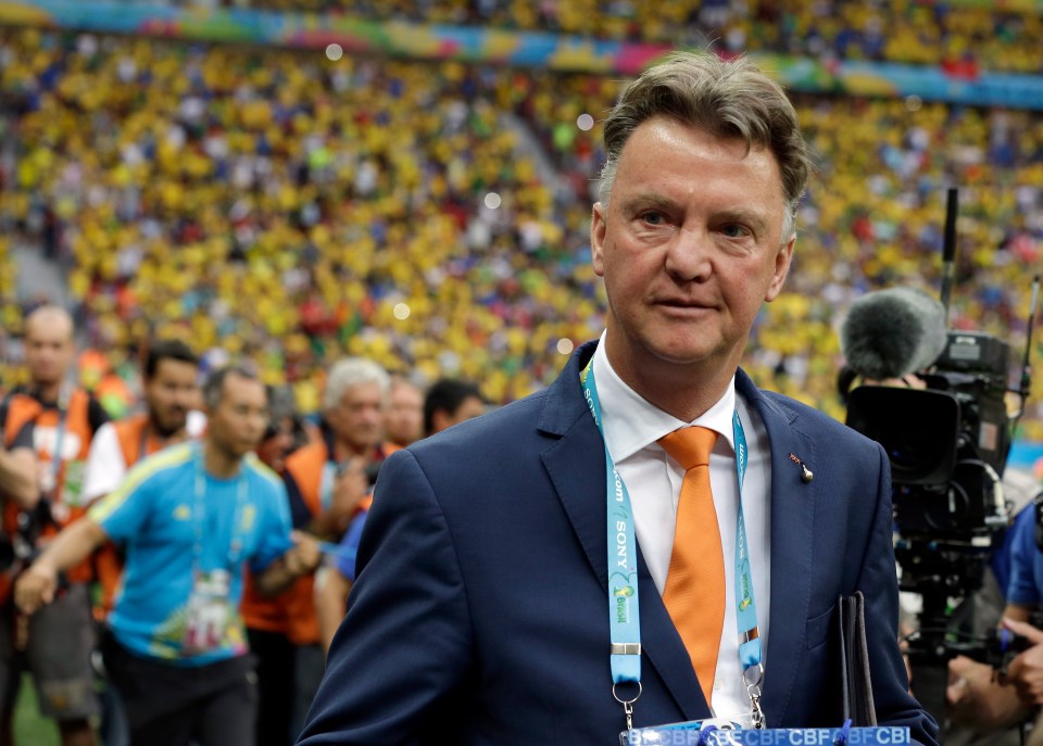 Van Gaal led the Netherlands at the 2014 World Cup