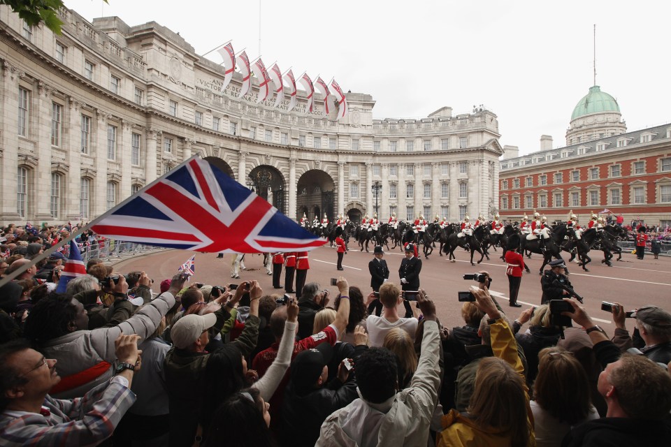 Her Majesty's 2012 jubilee saw stars including Robbie Williams and Madness perform