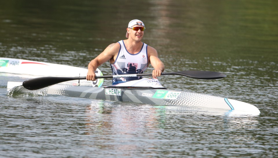 Liam Heath won gold for Team GB at Rio 2016 in the men’s K-1 200m