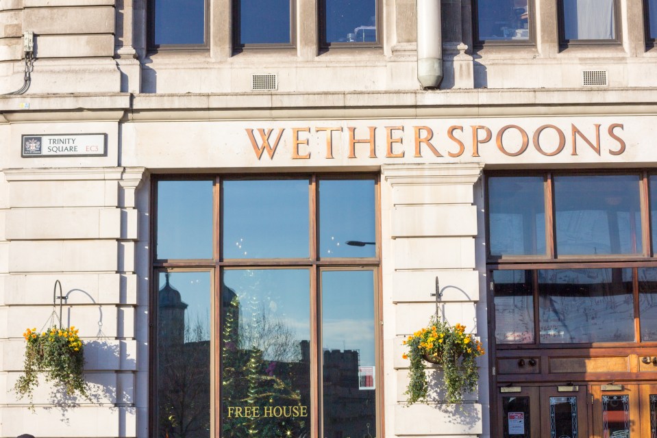 Wetherspoons is named after the Martin’s old school teacher