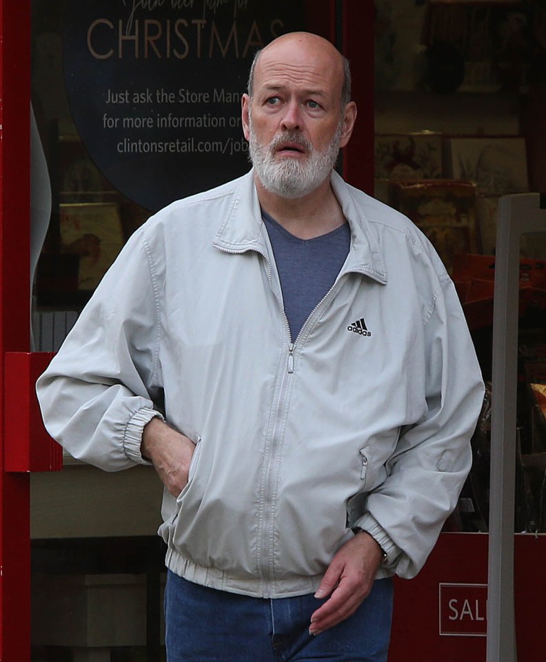 Murderer Colin Pitchfork pictured on a day out from an open prison in 2017