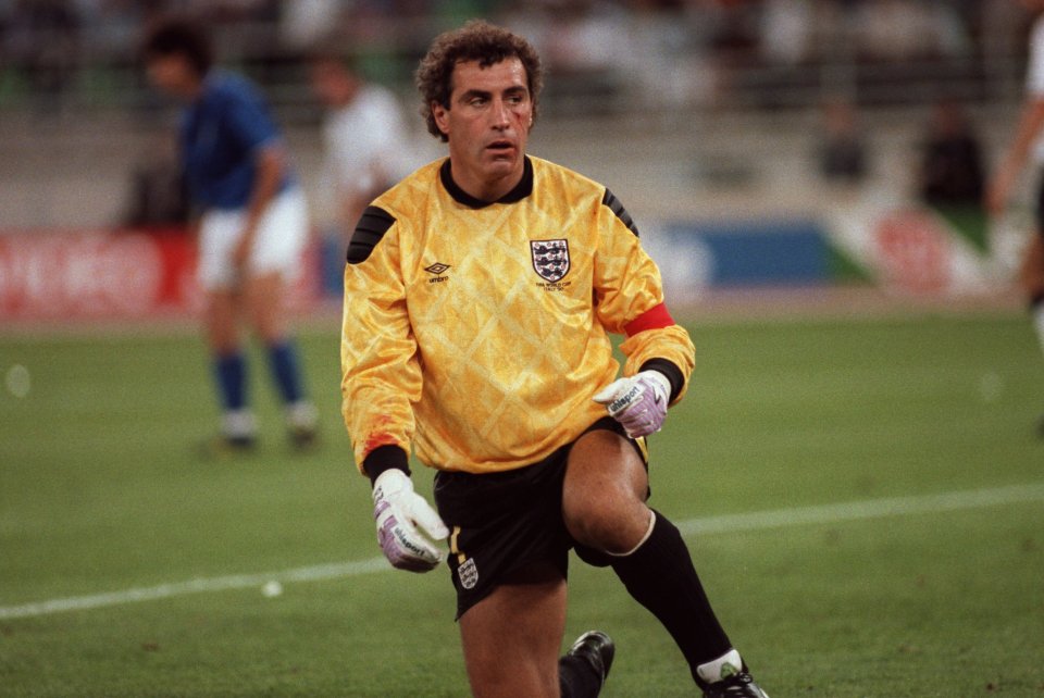 Peter Shilton is left dismayed as England lose the 1990 third-place play-off