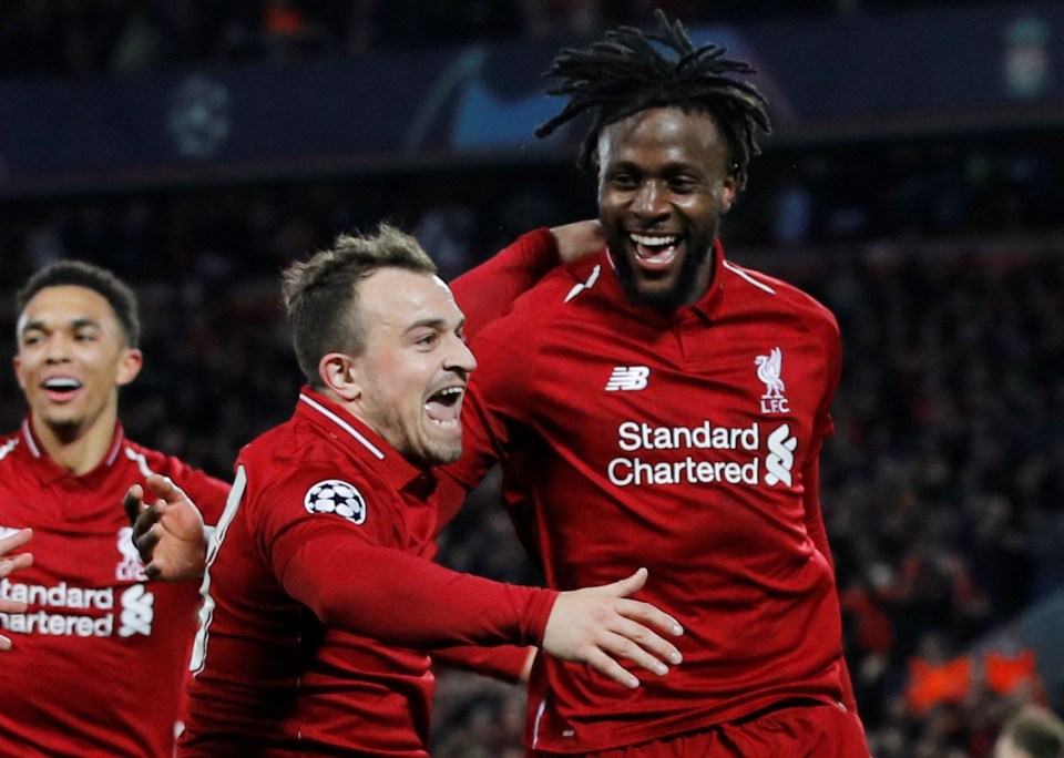 Liverpool are waiting to sell Xherdan Shaqiri and Divock Origi this summer