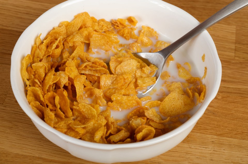 Experts say cereal is not the best way to start the day because it is high in sugar