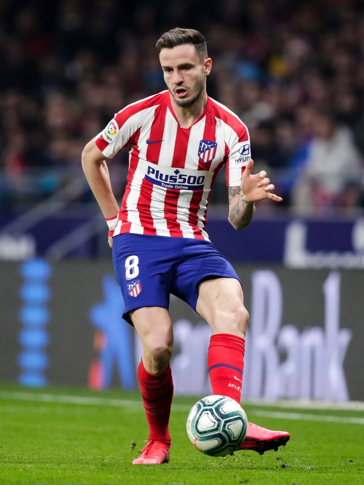 Atletico Madrid midfielder Saul Niguez is reportedly attracting interest from Liverpool