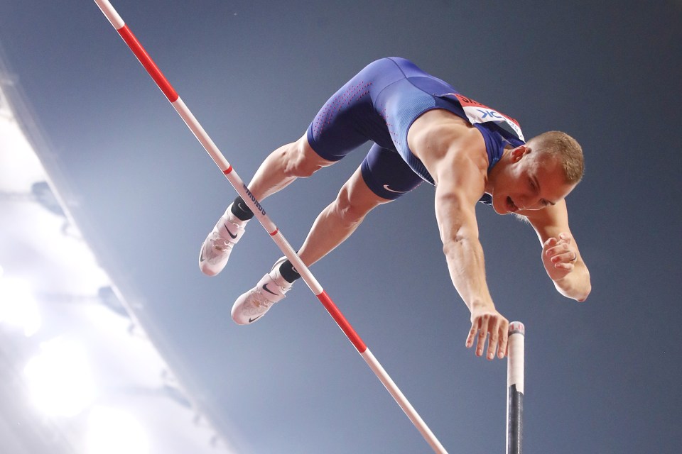 The two-time reigning world pole vault champion has tested positive for Covid-19