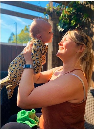 Melissa is now a mum-of-one after giving birth to son River last year