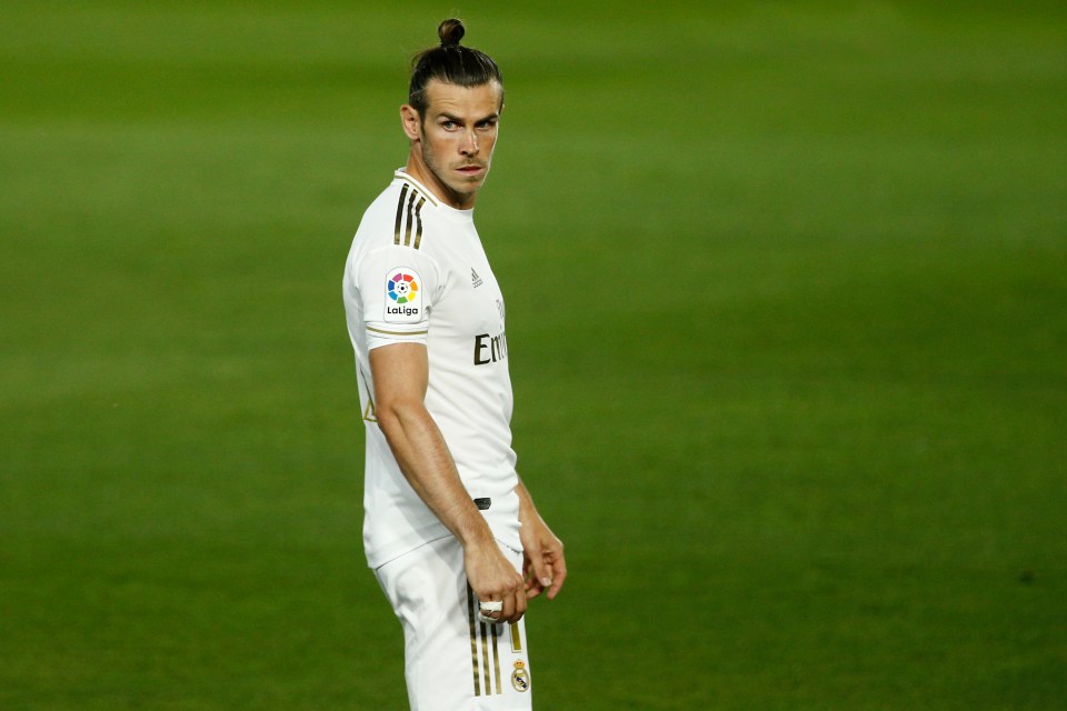 Real Madrid star Gareth Bale has been left without a squad number